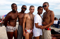 Friends at Cherry Grove Blackout Party, Fire Island | koitz Photography