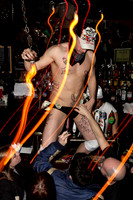 Go-go boy performing at Sugarland in Brooklyn, New York, photographed by koitz Photography.