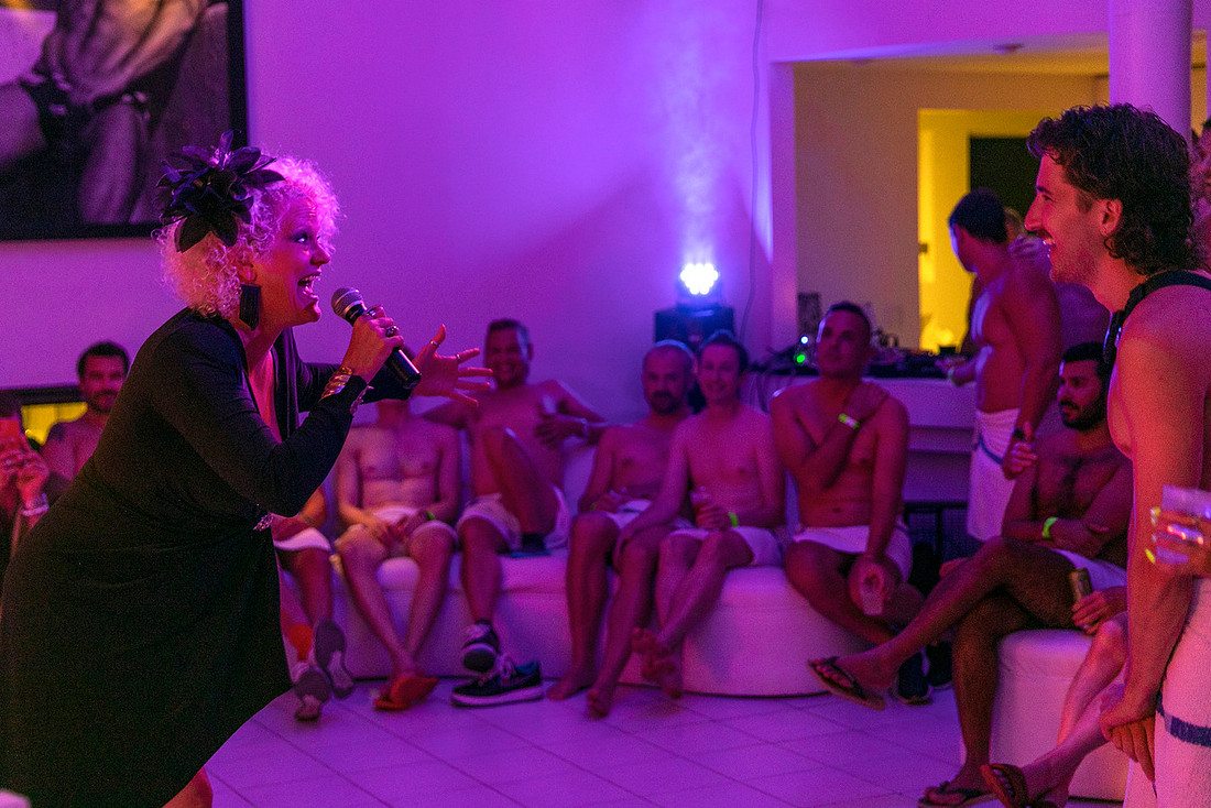 Amber Martin Amber Martin's Bette Bathhouse and Beyond on Fire Island |koitz photography