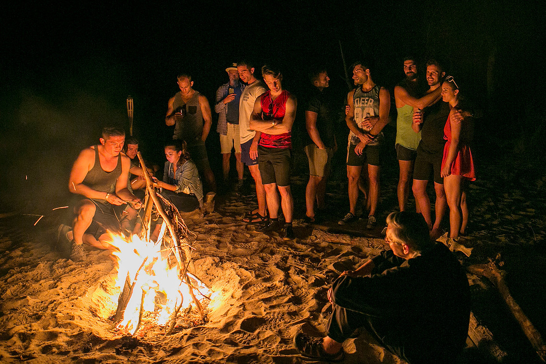 Bonfire in the Fire Island Pines | koitz photography