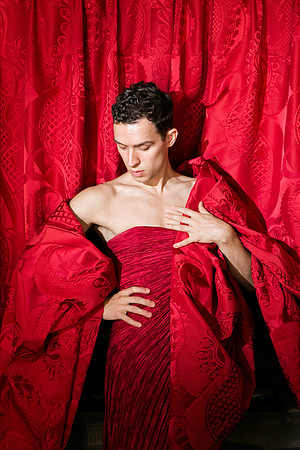 Brock in a Red Dress — koitz