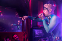 Tyler Ashley hosts Mary Cabaret at Club Cumming in New York, photographed by koitz Photography in the city’s vibrant cabaret and nightlife scene.