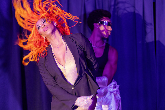 Trans singer and activist Mila Jam at the Ice Palace in Cherry grove, Fire Island | koitz photograph