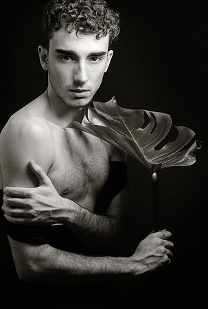 Portrait of Carlos featured in a contemporary queer photography series by koitz.