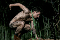 Brock Squatting in the Meat Rack, Fire Island | koitz Photography