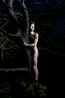 Brock Holding onto a Tree in the Meat Rack, Fire Island | koitz Photography