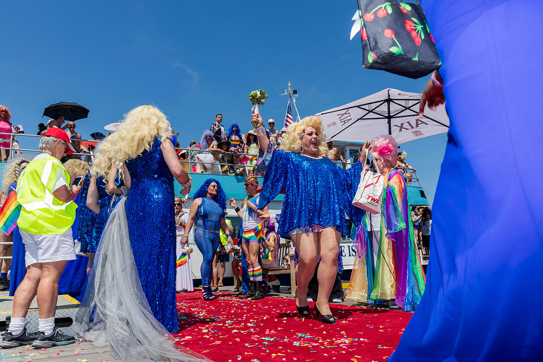 Porsche at the Invasion of the Pines in Fire Island in 2019 | koitz photo