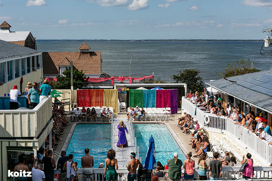 Porsche Hosting the Miss Fire Island Pageant at the Ice Palace and old Grove Hotel | koitz photo