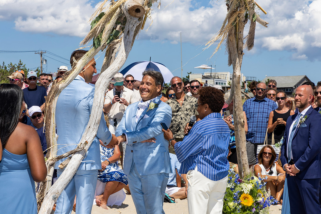 Brant Kaiwi, AKA Porsche's Wedding on the Beach in Cherry Grove | koitz photo