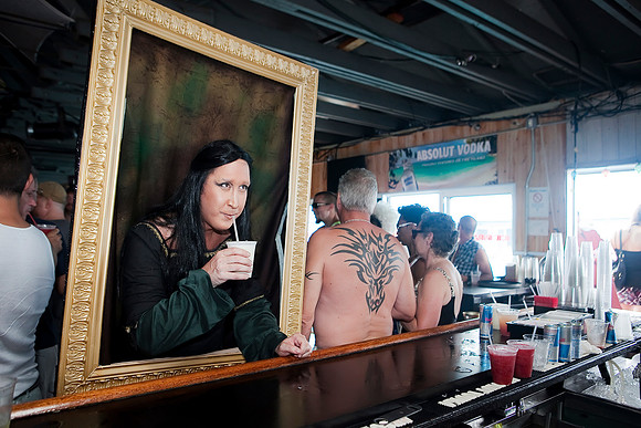 Mona Lisa at the Ice Palace in the Grove the Invasion | koitz photography