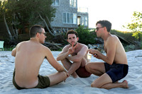 Friends on the Fire Island Pines Beach | koitz photo