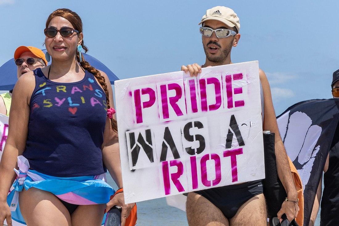 Juneteenth March in the Fire Island Pines. Pride Was a Riot