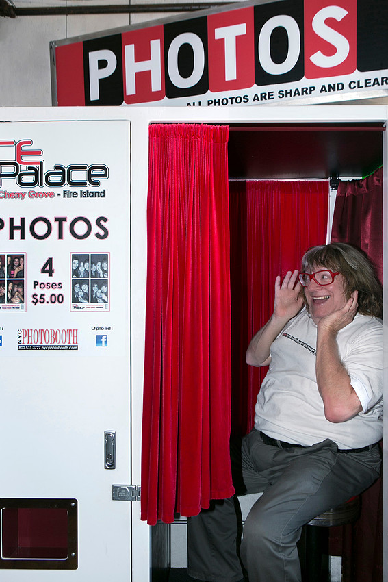 Hollywood writer and Comedian Bruce Vilanch at the Ice Palace in Cherry grove, Fire Island in 2013