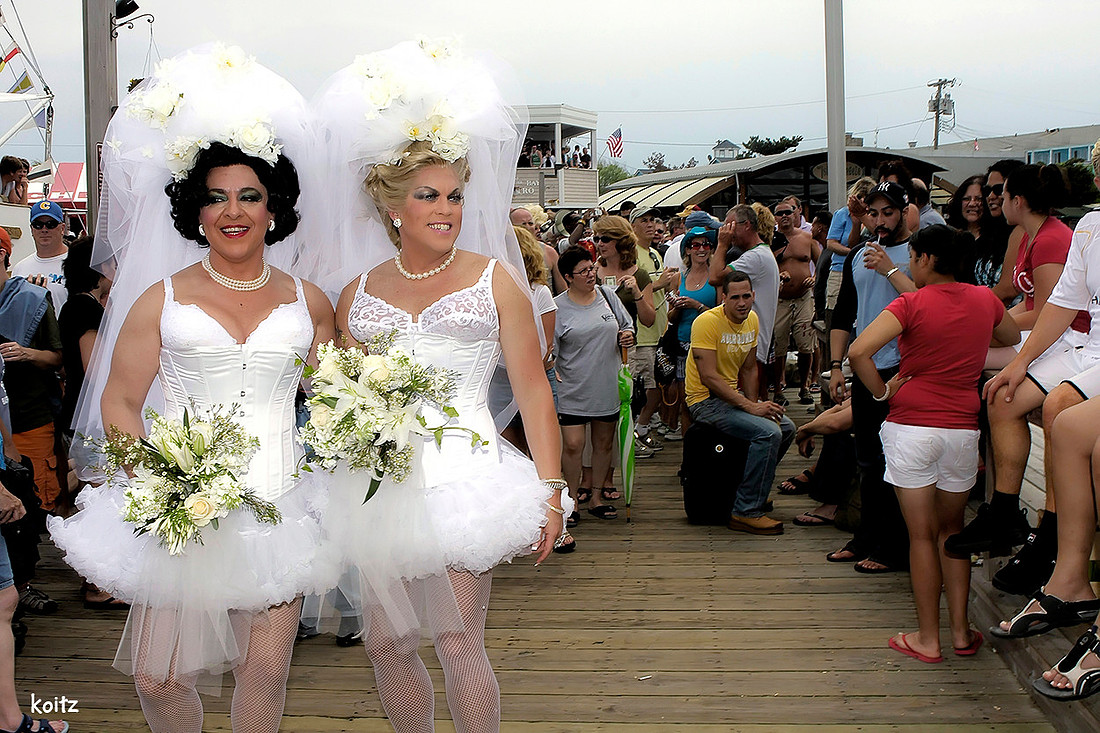 Two Brides No Groom. Same Sex Marriage