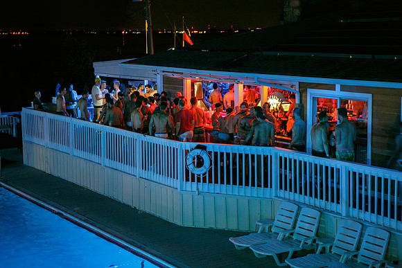 The Ice Palace at Night. Cherry Grove, Fire Island